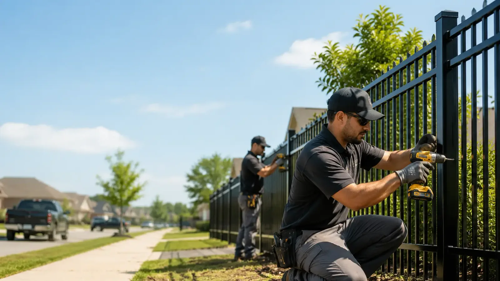Metal Fence Installation in Decatur, MI